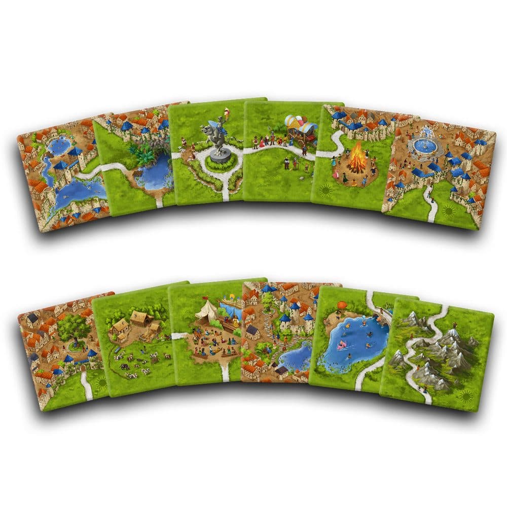 Hans im Glück Carcassonne 4 Jahreszeiten: Der Sommer - Zusatzplättchen