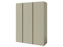Beautysofa Kleiderschrank LICO 3-türig mit 8 Regalböden Bild 2