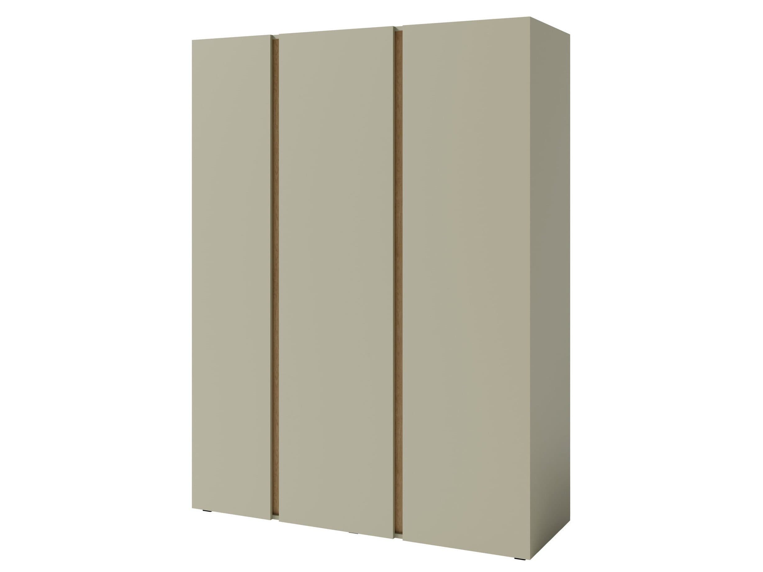 Beautysofa Kleiderschrank LICO 3-türig mit 8 Regalböden - Bild 2