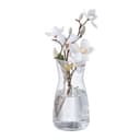 relaxdays Dekovase Blumenvase aus Glas Transparent Bild 2