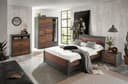 Home affaire Schlafzimmer-Set Brooklyn 5-tlg. Bett mit Holzkopfteil Bild 2