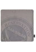 Sansibar Sylt Kissenbezug Reservation Design Grau 45x45 cm Bild 2