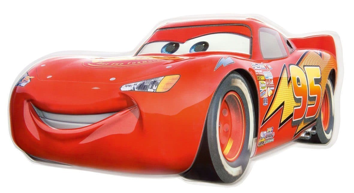 Markenwarenshop-Style Wandbild Cars 3D Wanddeko Rot Nachts Leuchtend