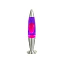 BLULAXA LED Lavalampe Retro-Design Rosa/Lila Bild 2