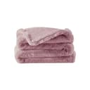 VewoTex Wohndecke Premium Kunstfell Rosa Wendeoptik Bild 2