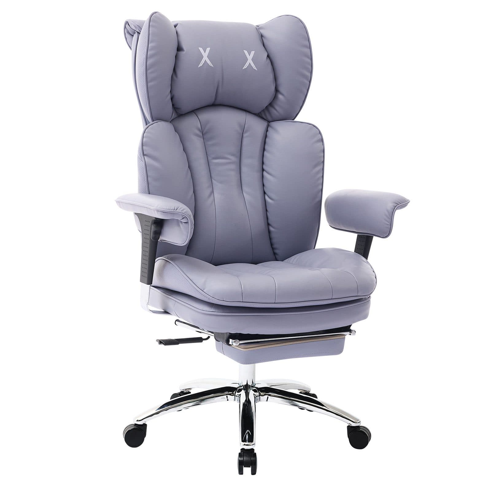 EFOMAO Bürostuhl Schreibtischstuhl Gaming-Stuhl Chefsessel mit Fußstütze Ergonomisch