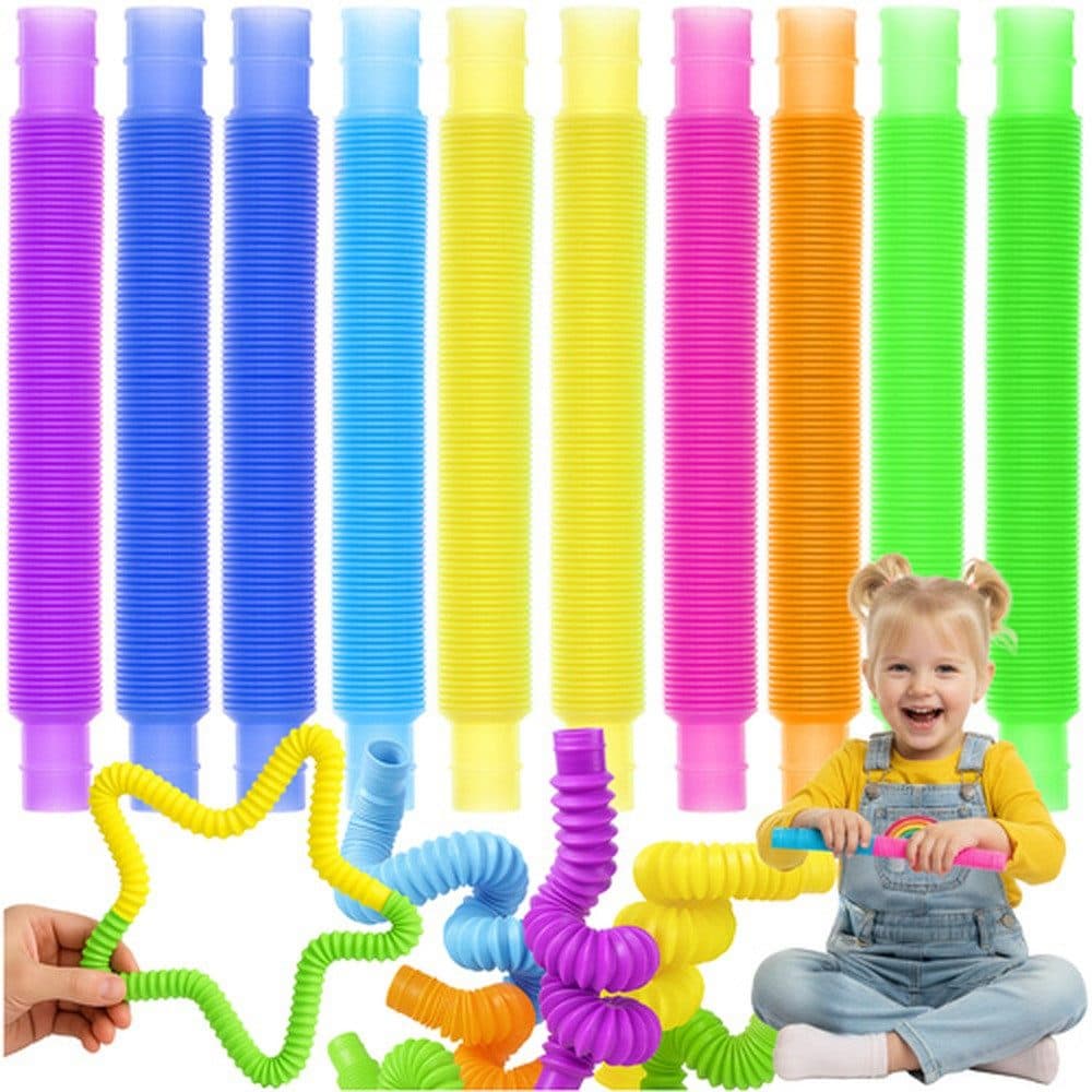 KRUZZEL Lernspielzeug Anti-Stress Sensorische Röhrchen - Bild 2
