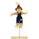 NOOR Dekofigur Pflanzenstecker Strohpuppe Bunt Bild 2