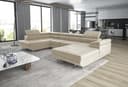 thematys Ecksofa GRENADA U-Form mit Schlaffunktion und Bettkasten Bild 2