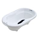 Rotho Babydesign Babybadewanne Weiß mit Antirutsch-Matte Bild 2