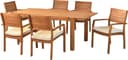MERXX Garten-Essgruppe Batavia 13-tlg mit Ausziehtisch Bild 2