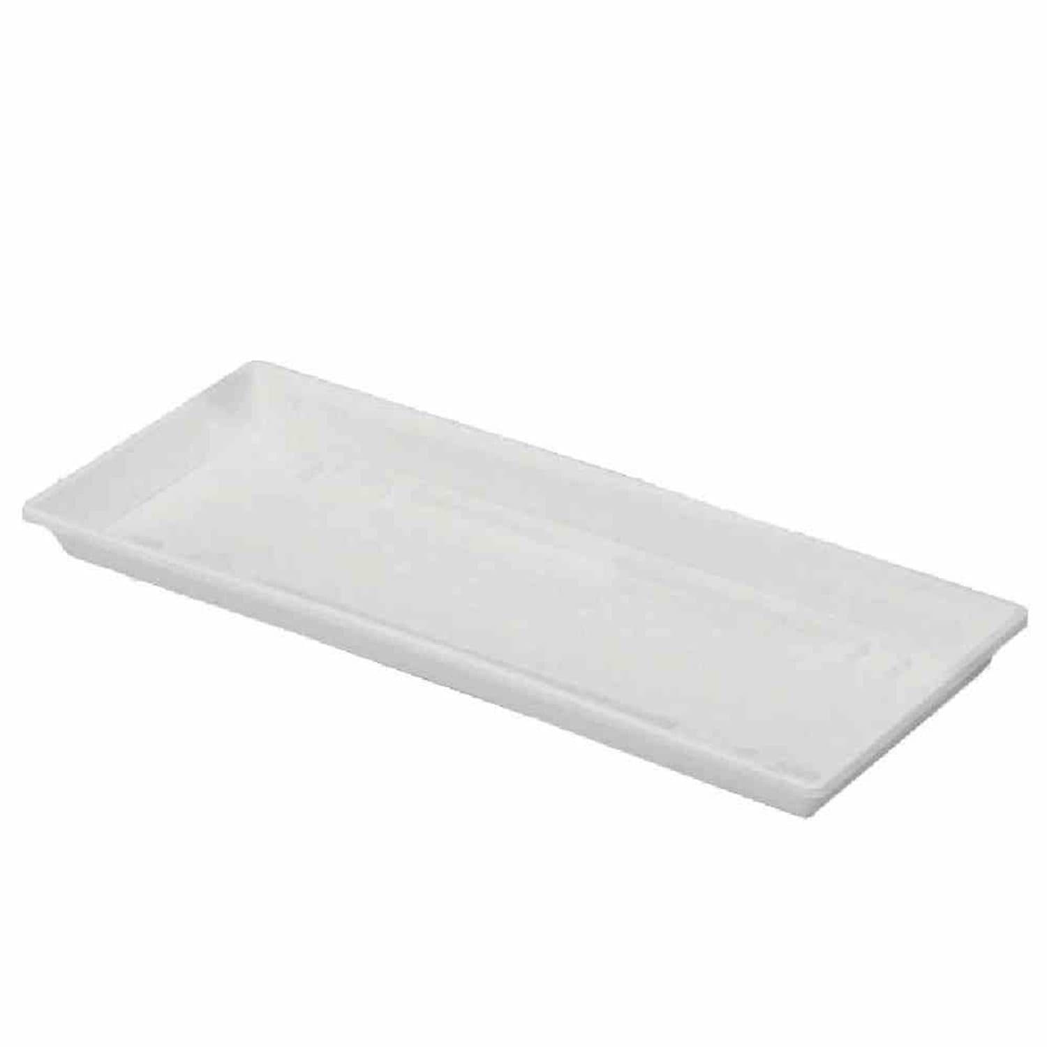Geli Blumentopfuntersetzer Standard Weiß Eckig
