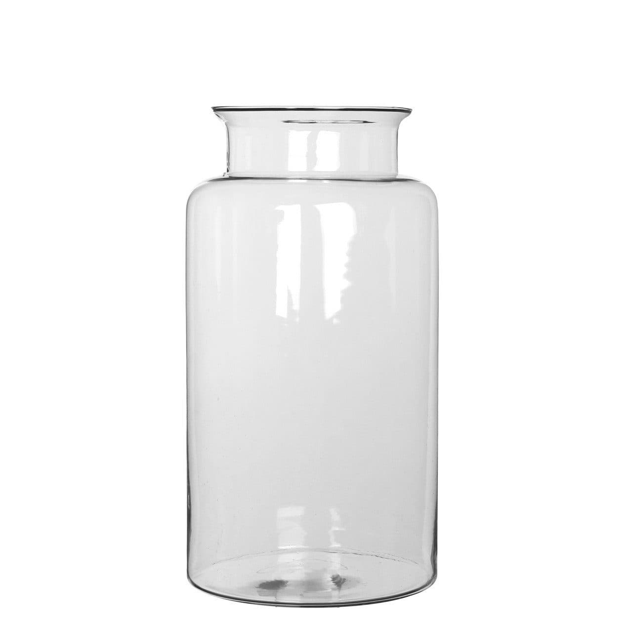 Mica Decorations Dekovase Mathew Transparent Handgefertigt Glas