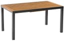 Gardenson Gartentisch Tilos Ausziehbar Akazie Aluminium Braun Bild 2