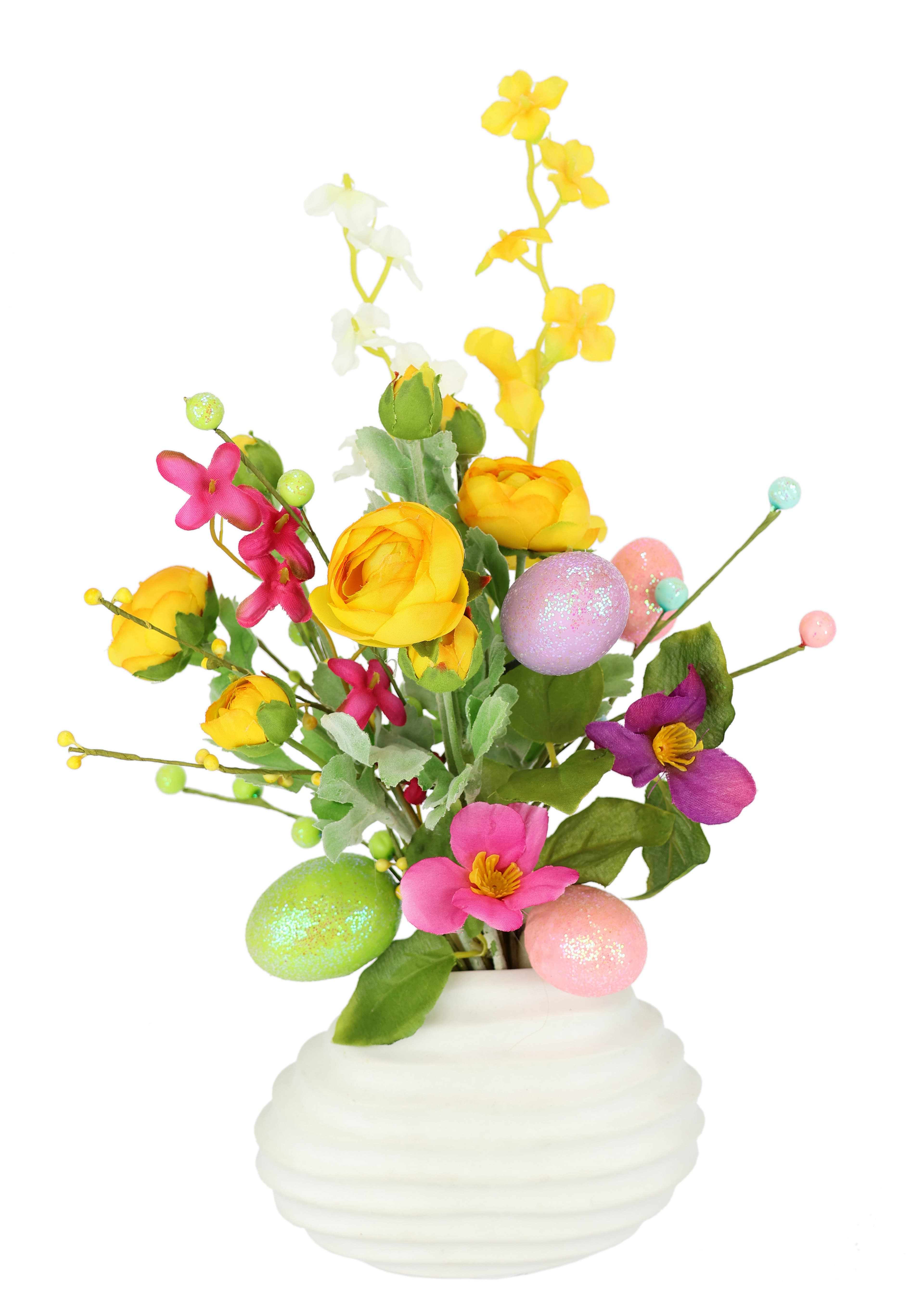 Kunstblume Frühlingsstrauß I.GE.A. 30 cm
