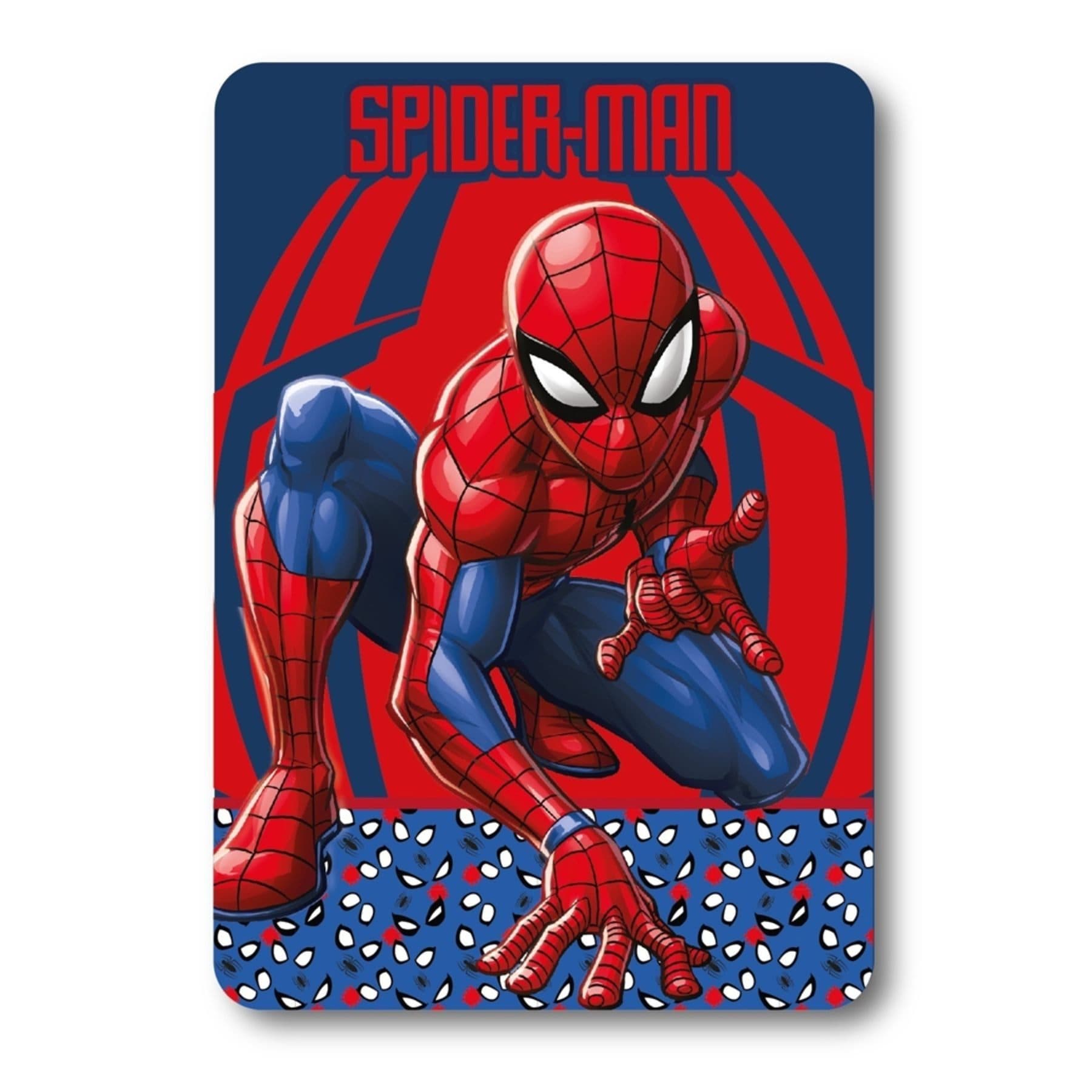 Wohndecke Marvel Spiderman Kinderdecke 100x140 Sofa Bett Textiel Trade B.V.