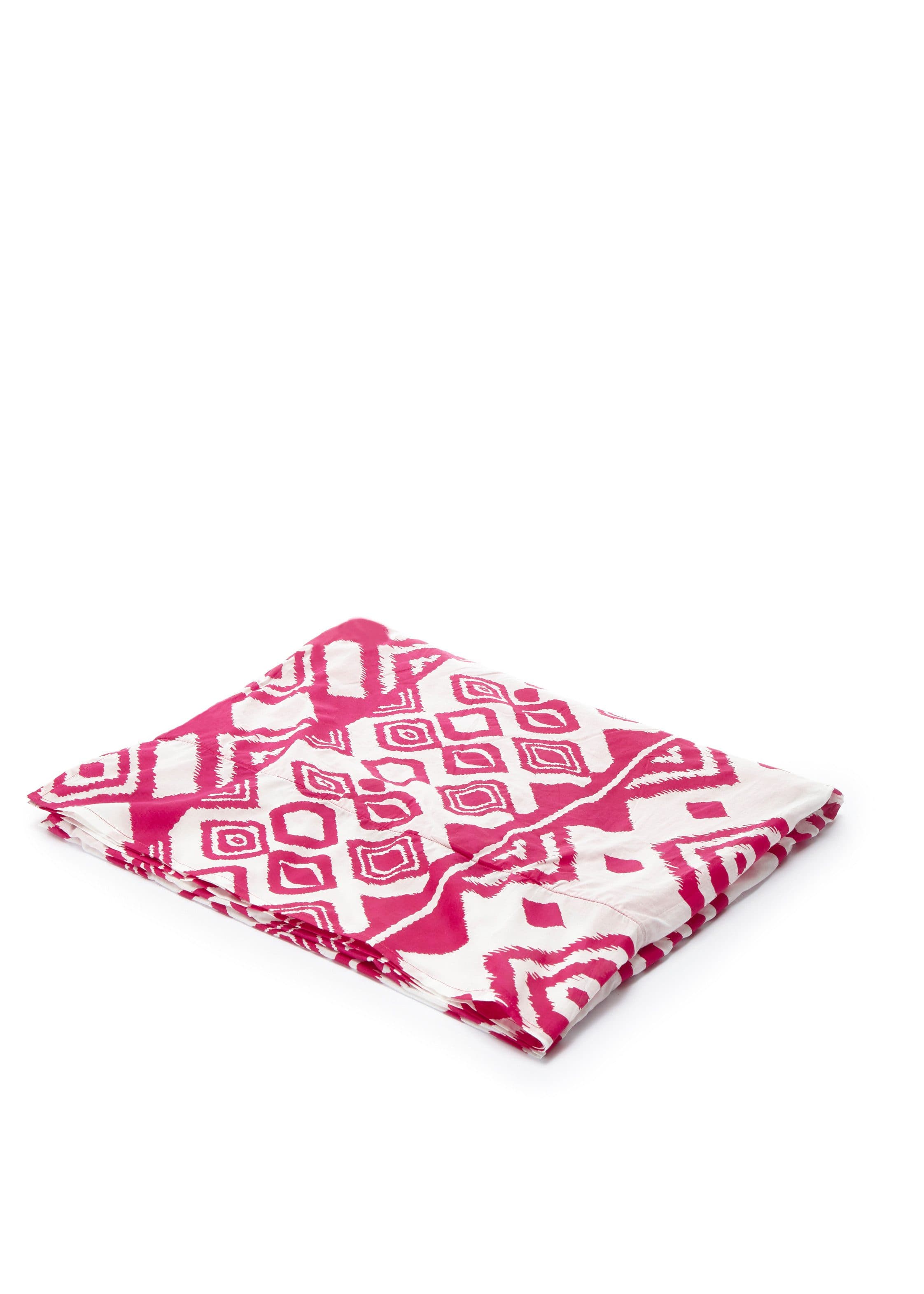 LASCANA Strandtuch Pink/Weiß 100% Baumwolle mit Tasche - Bild 2