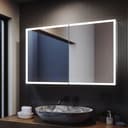 Gunuss Badezimmerspiegelschrank mit LED-Beleuchtung 80 x 60 cm Bild 2