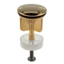 TECURO Excenterstopfen Ø 40 mm Gold für 1 1/4" Ablaufventil Bild 2