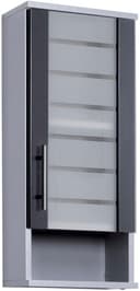 Hängeschrank SCHILDMEYER Nikosia Anthrazit 30x70,5x20,5 cm MDF-Glastür Bild 2