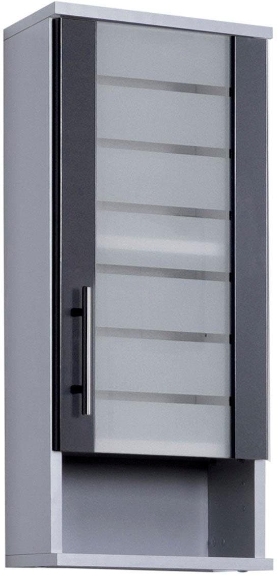 Hängeschrank SCHILDMEYER Nikosia Anthrazit 30x70,5x20,5 cm MDF-Glastür - Bild 2