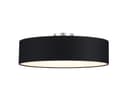 meineWunschleuchte Deckenleuchte Schwarz 60cm Stoff Bild 2