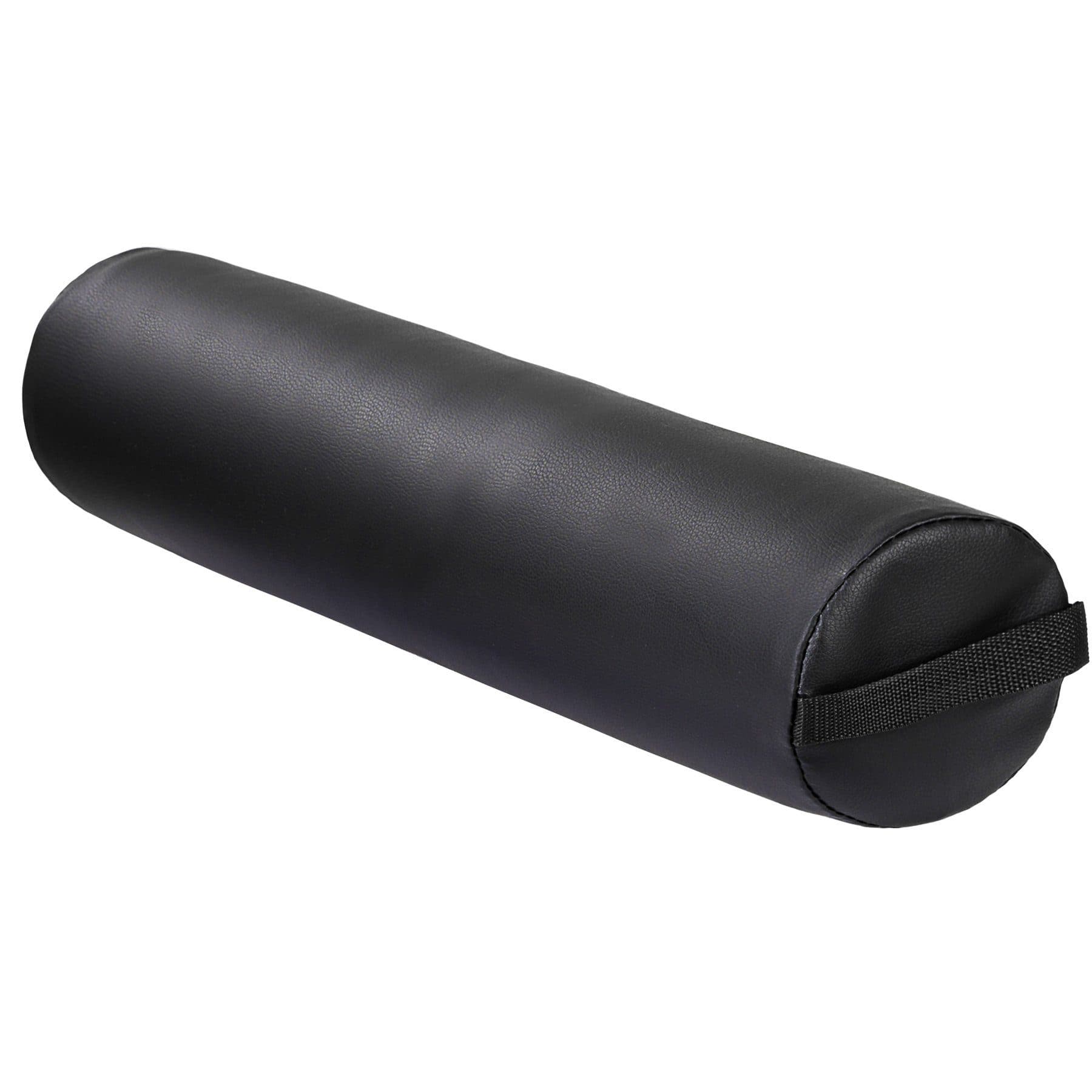 tectake Nackenrolle Massage Lagerungsrolle Schwarz Kunstleder - Bild 2