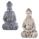 NEUSTEIN Buddhafigur XXXL Steinoptik Grau Bild 2