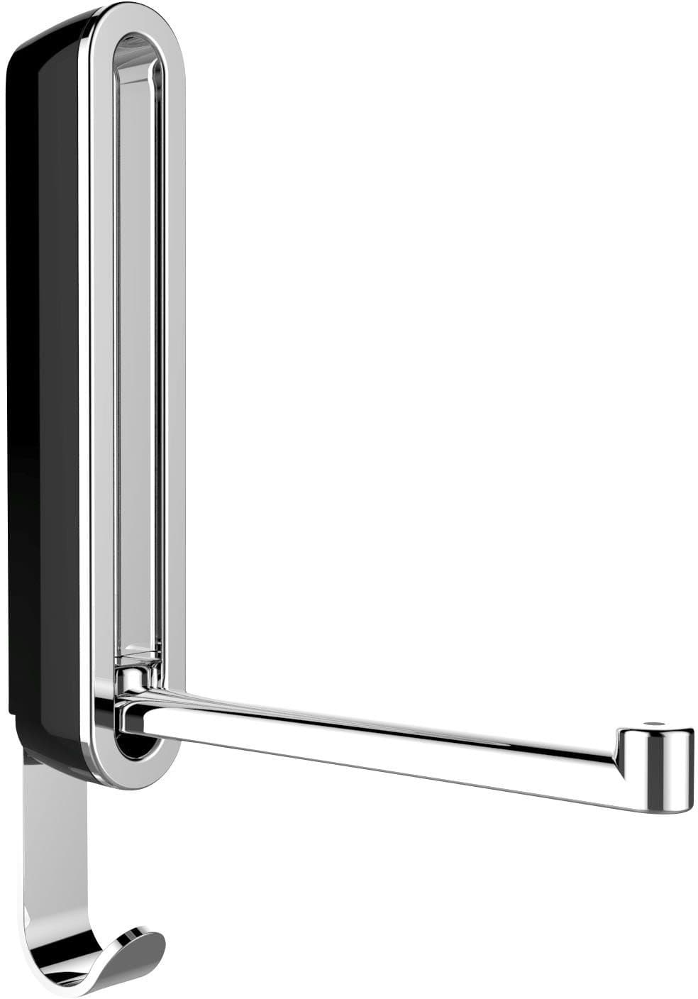 WENKO Klapphaken Premium Sigma Schwarz/Silber - Wandhaken - Bild 2