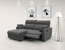 INOSIGN Ecksofa JENNA L-Form Anthrazit Relaxfunktion USB Bild 2