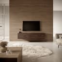 Selsey TV-Schrank BISIRA Hängend 140 cm Matt Greige Bild 2