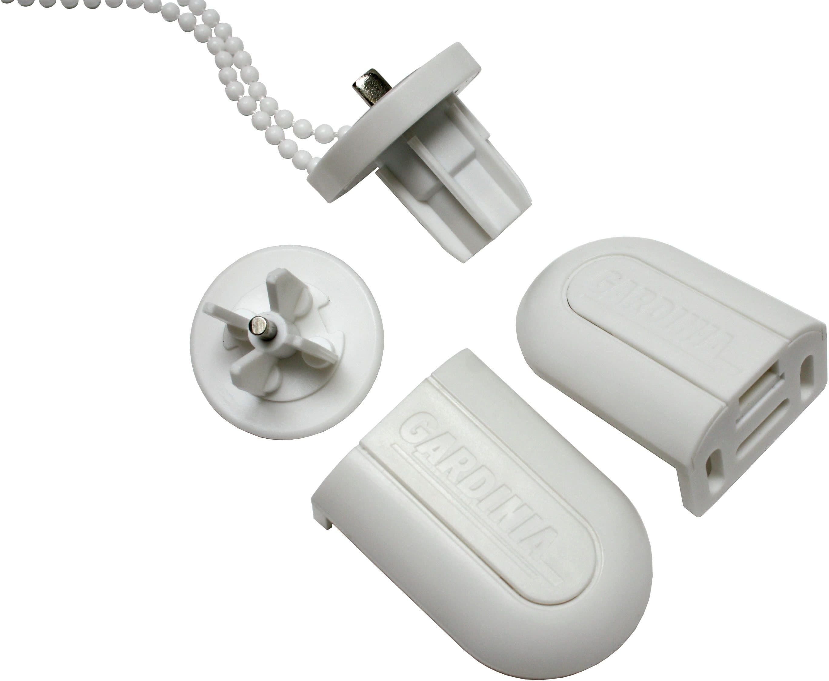 GARDINIA Seitenzugrollo Rolloträger für GT-1 weiß, 2er-Pack