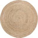 Teppich OTTO HOME Mataro Beige Jute Rund Bild 2