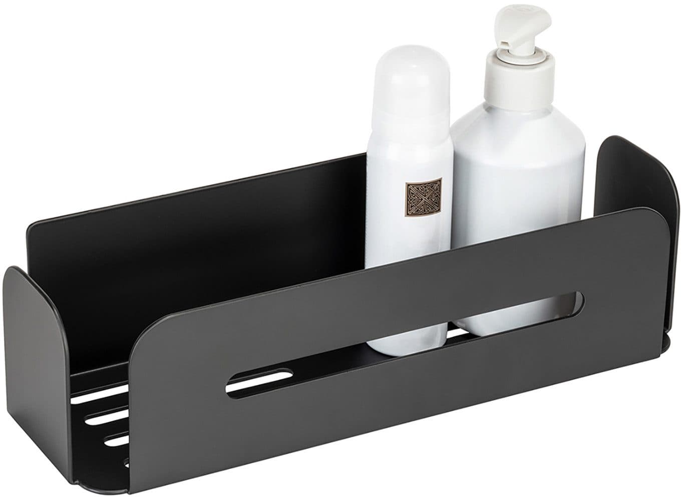 WENKO Duschregal Bivio Schwarz matt Aluminium ohne Bohren - Bild 2