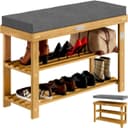 Casaria Schuhbank mit Sitzfläche und Stauraum Bild 2