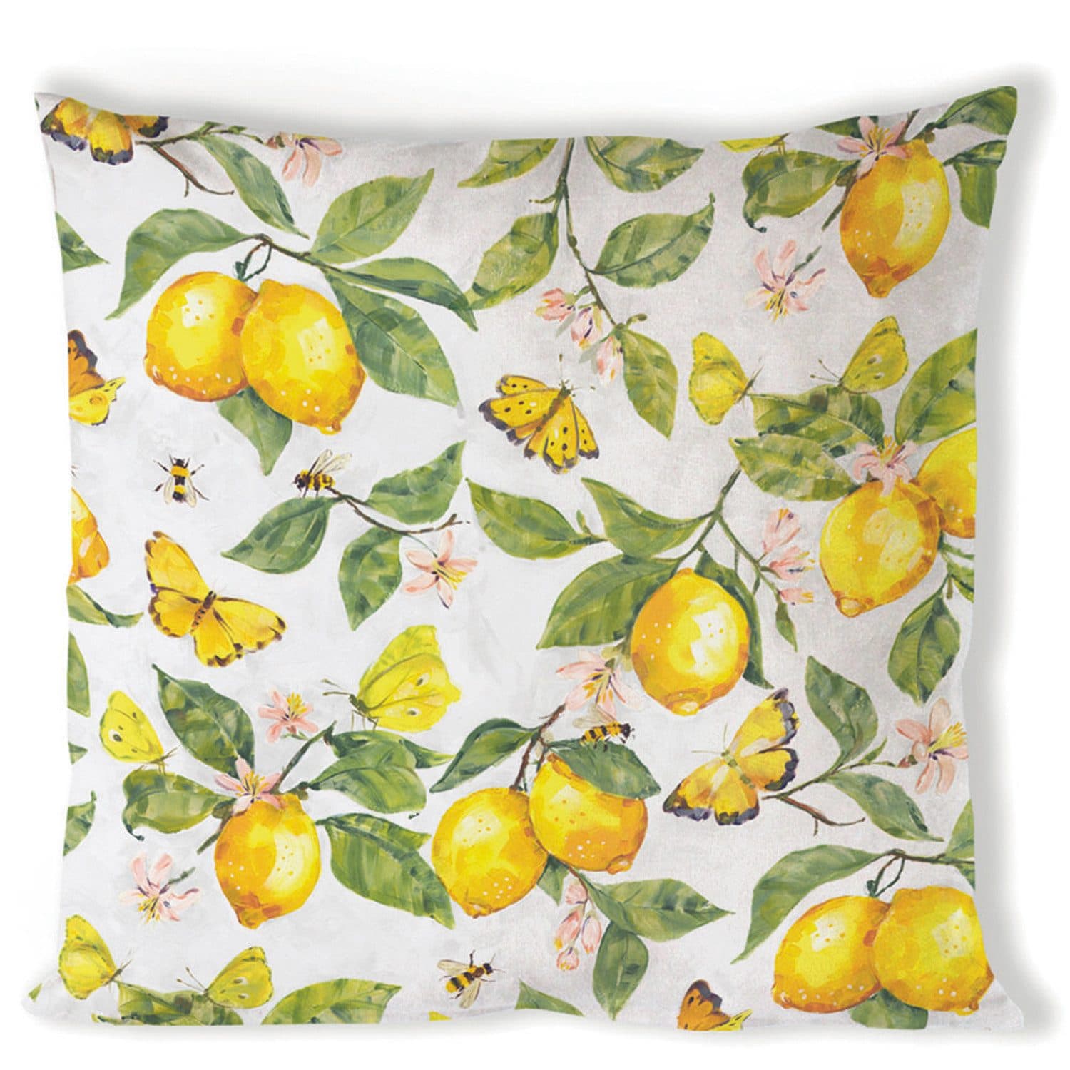 Ambiente® Fresh Lemons Dekokissen Baumwolle 40x40 cm - Bild 2