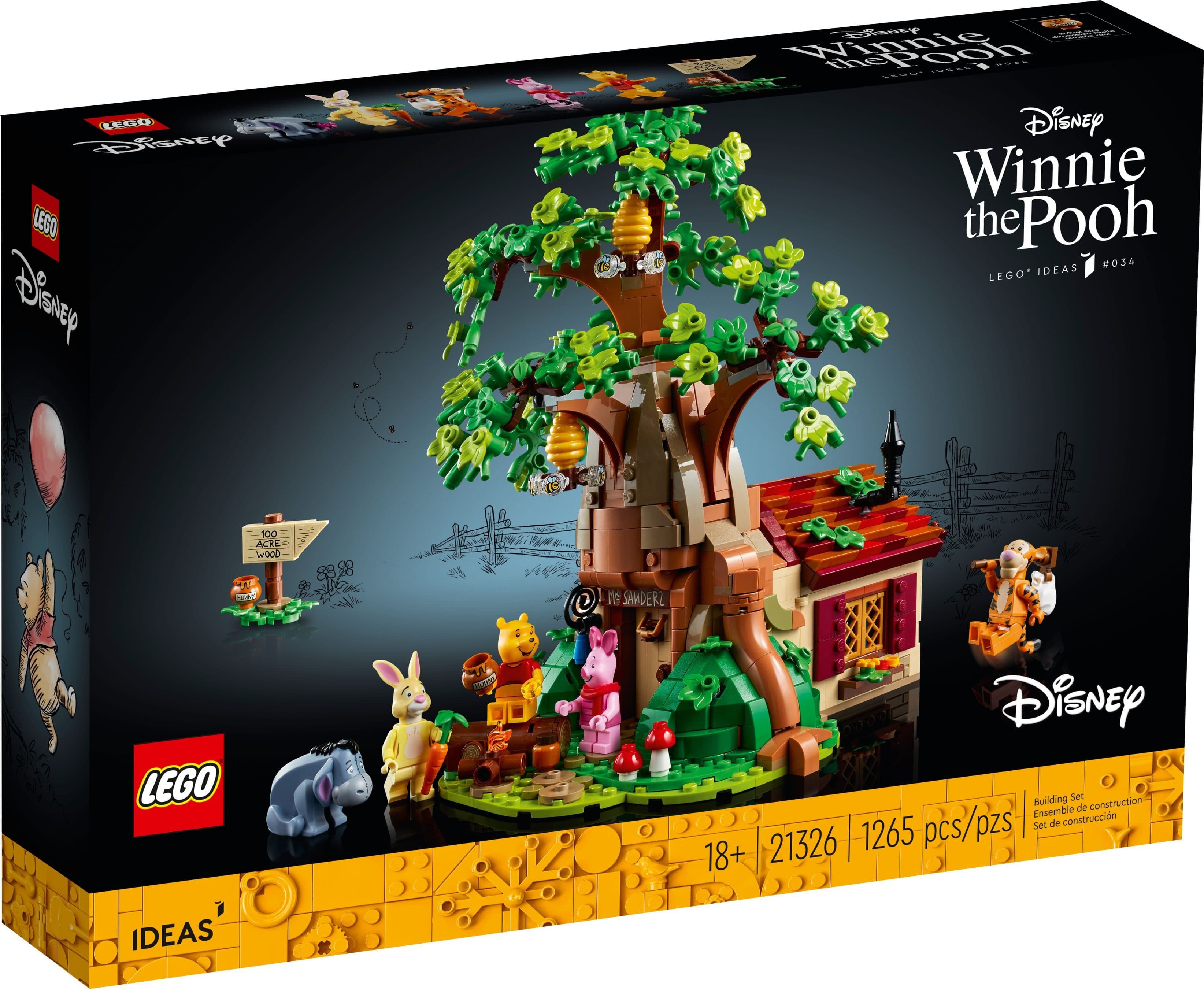 LEGO® Ideas 21326 Winnie the Pooh Konstruktionsspielsteine 1265 Teile