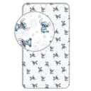 Disney Spannbettlaken Lilo und Stitch Weiß Blau Bild 2
