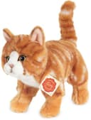 Teddy Hermann Kuscheltier Katze stehend rot getigert 20 cm Bild 2