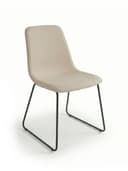 faee Polsterstuhl Dromme Beige Stoff Metallgestell Bild 2
