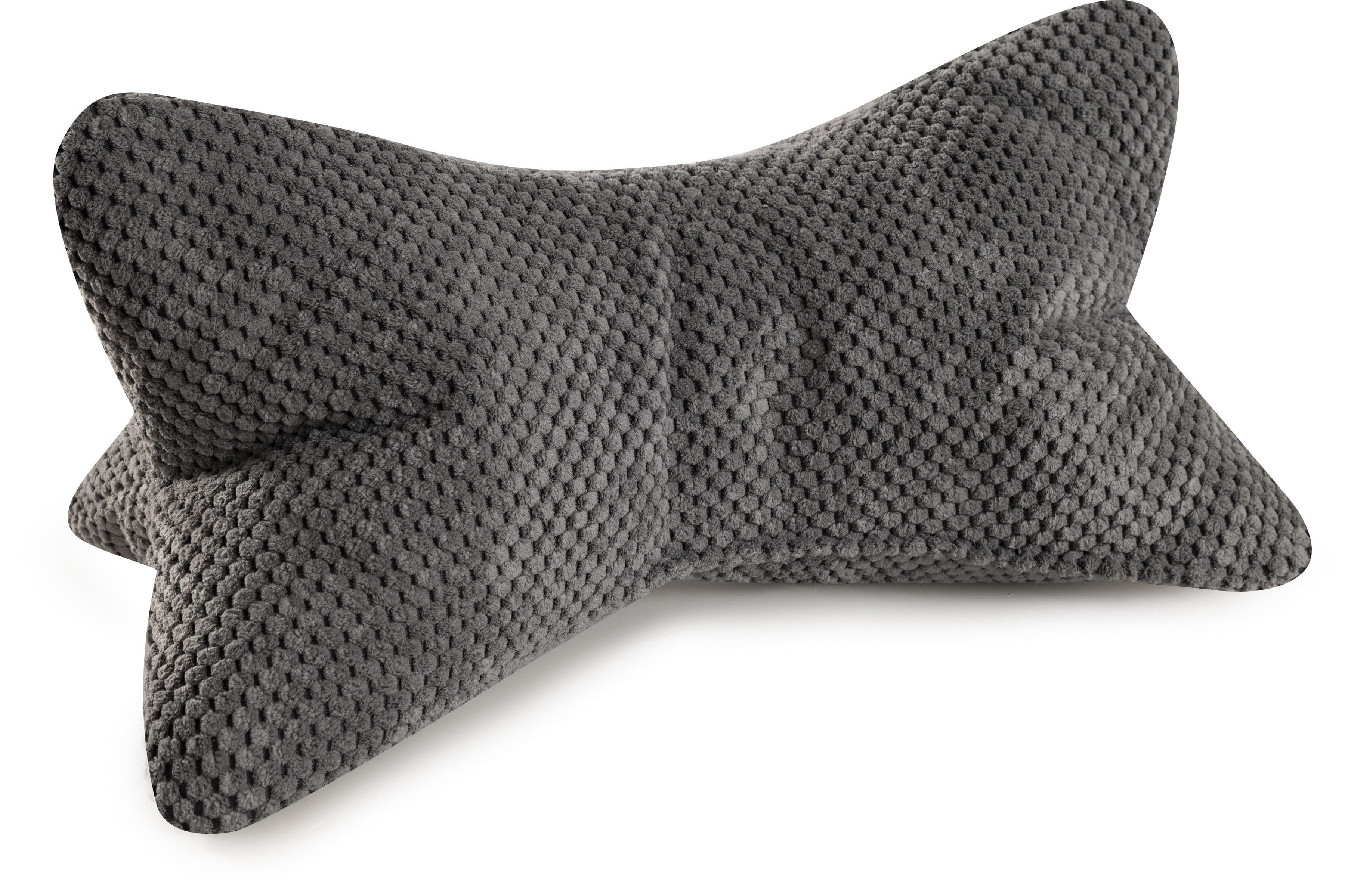 Magma Heimtex Sitzsack Set Grau Ergonomische Nackenstütze - Bild 2