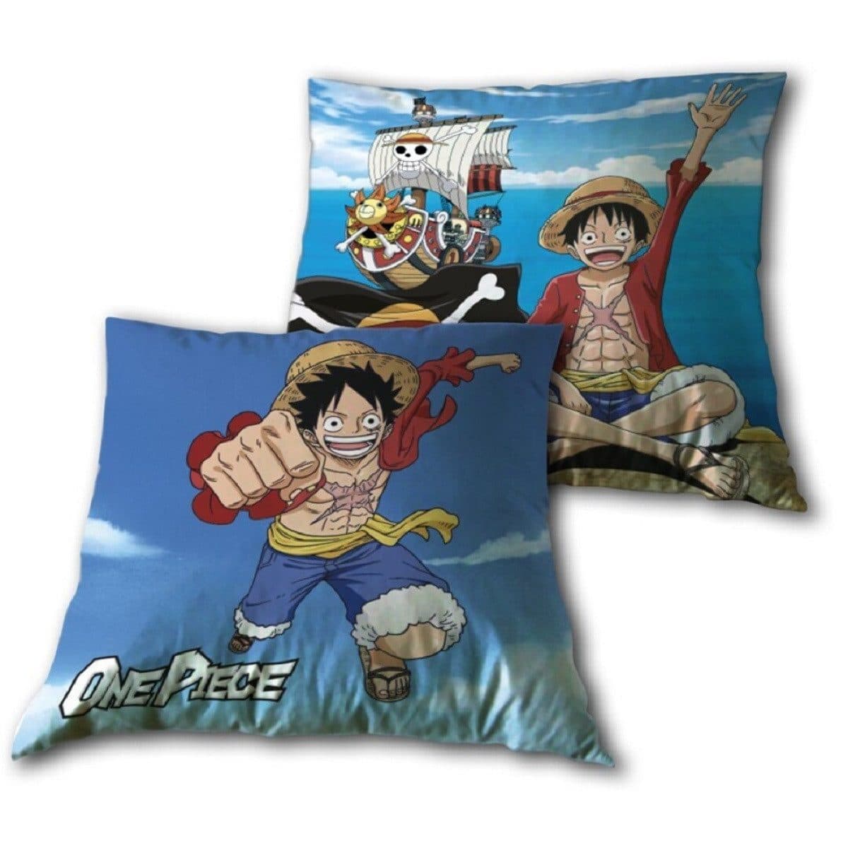 Aymax sprl One Piece Dekokissen Baumwolle 40x40 cm Anime Design