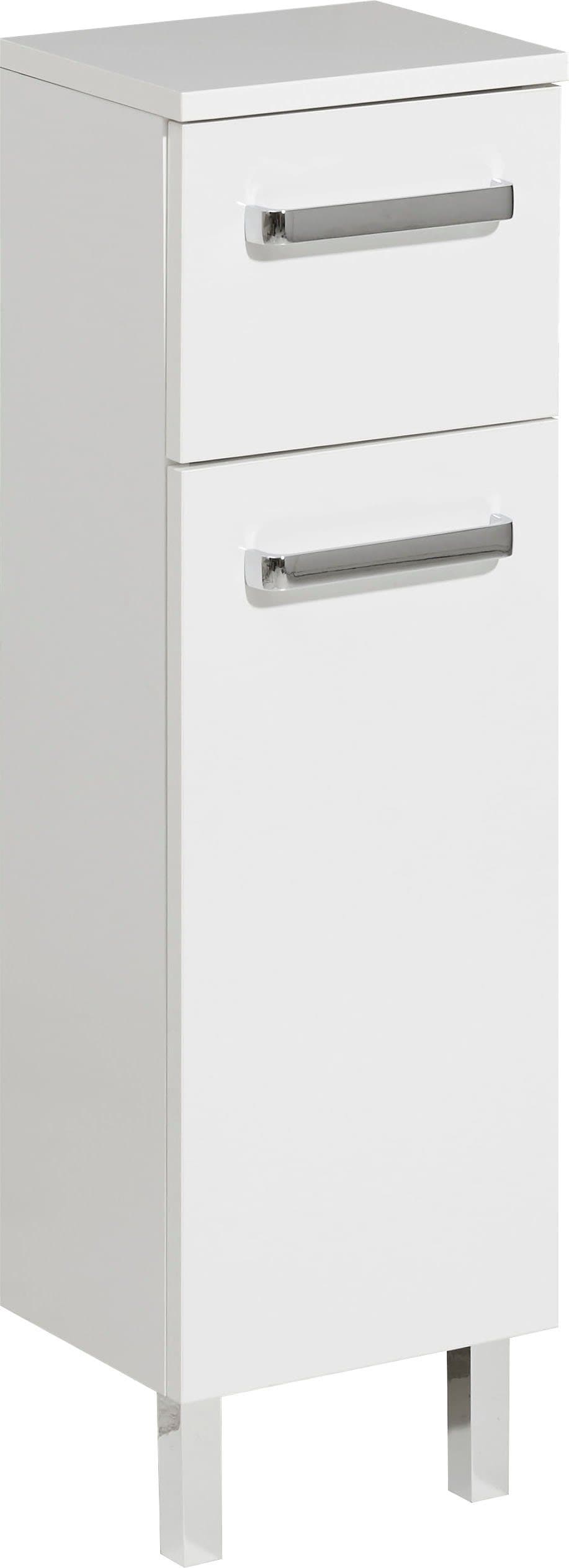 Quickset SAPHIR Unterschrank Weiß Glanz mit Türdämpfung - Bild 2