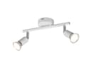Reality Leuchten LED Deckenstrahler 2 Spots Weiß Matt Bild 2