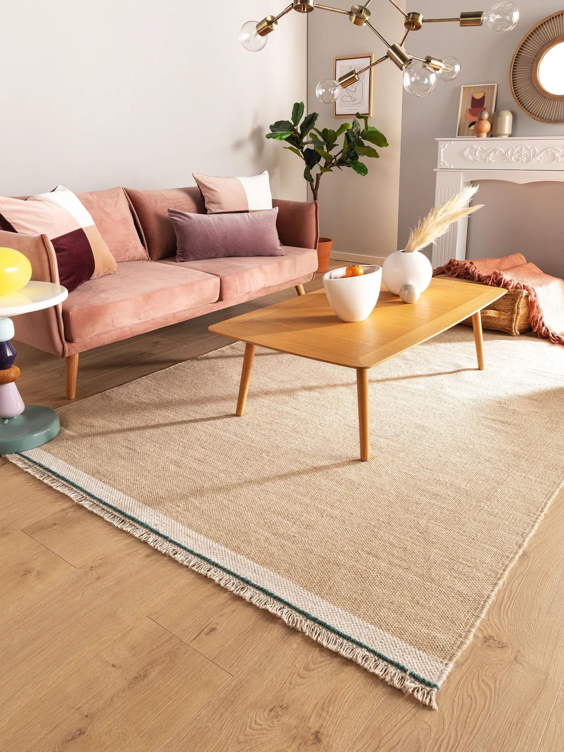 benuta Wollteppich Karla Beige Berber Ethno-Style - Bild 2