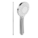 Villeroy & Boch Handbrause Universal Showers, Set aus Duschkopf und Handbrauseschlauch, Chrom Bild 2