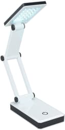 Maximex LED Schreibtischlampe faltbar weiß stufenlos verstellbar Bild 2