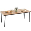 COSTWAY Gartentisch 200cm Akazie Esstisch für 8 Personen Bild 2