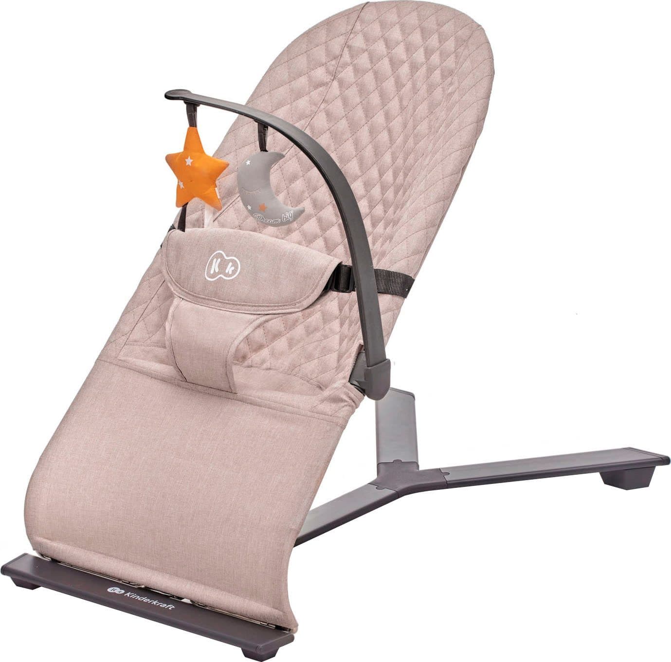 Kinderkraft Babywippe MIMI Beige Aluminium Polyester - Bild 2