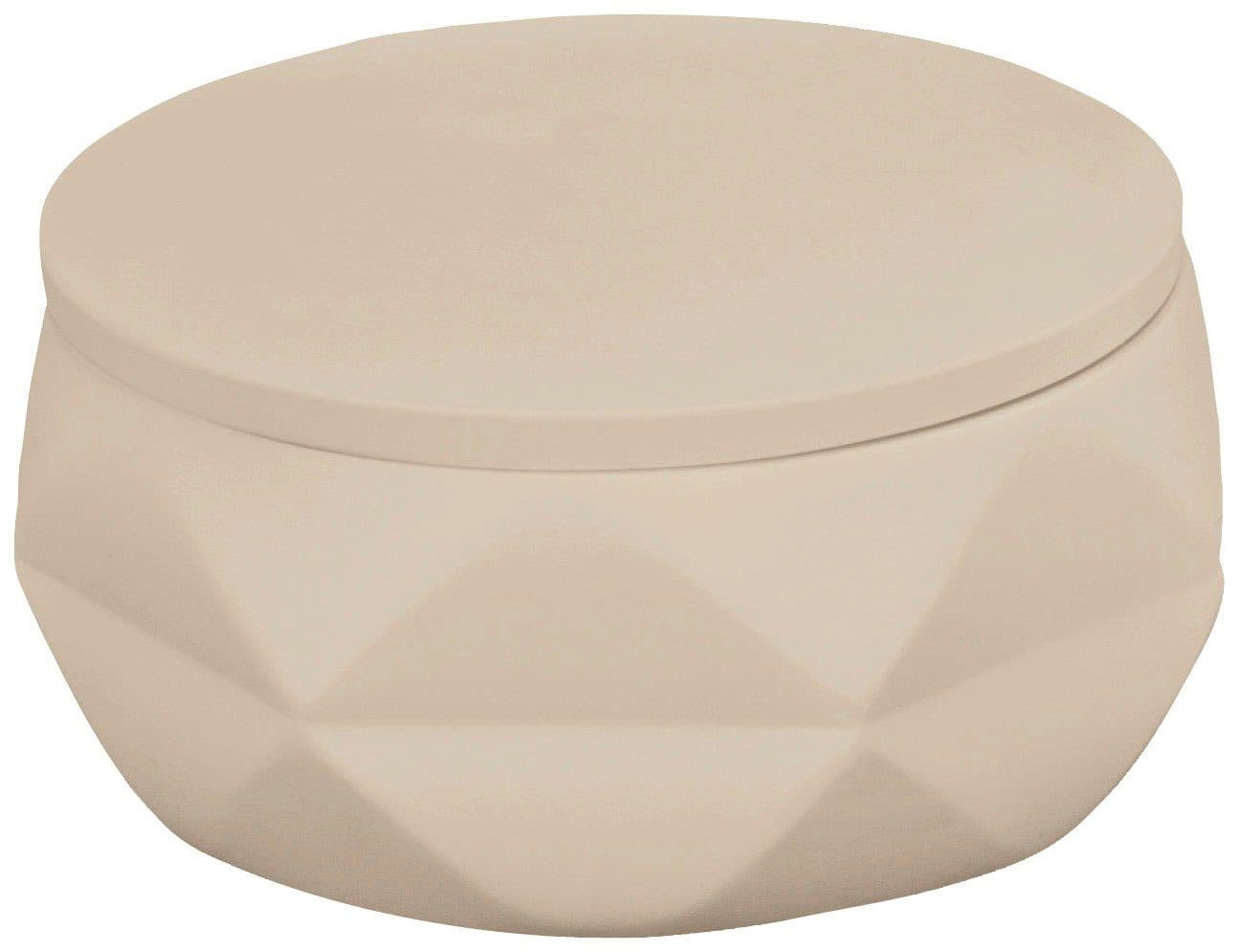 Kleine Wolke Aufbewahrungsdose Crackle Jar Set Beige Polyresin - Bild 2